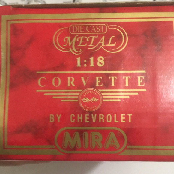 1954 Chevrolet Corvette Mira Golden Line Collection 1:18 Die Cast Metal NWOT - Picture 6 of 8